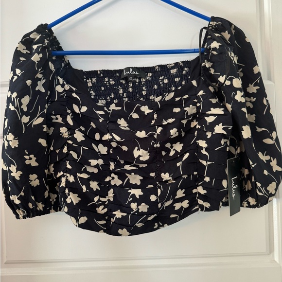 Lulus Two-Piece Skirt Set with Skirt and Crop Top Size S - Picture 4 of 13